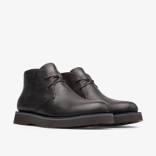 Camper Tyre Formal Shoes Black - Mens Singapore JZMBBI-463